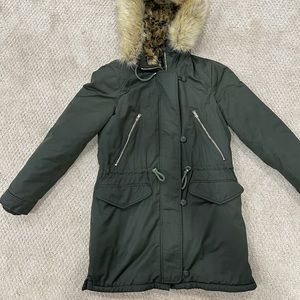 Winter parka coat